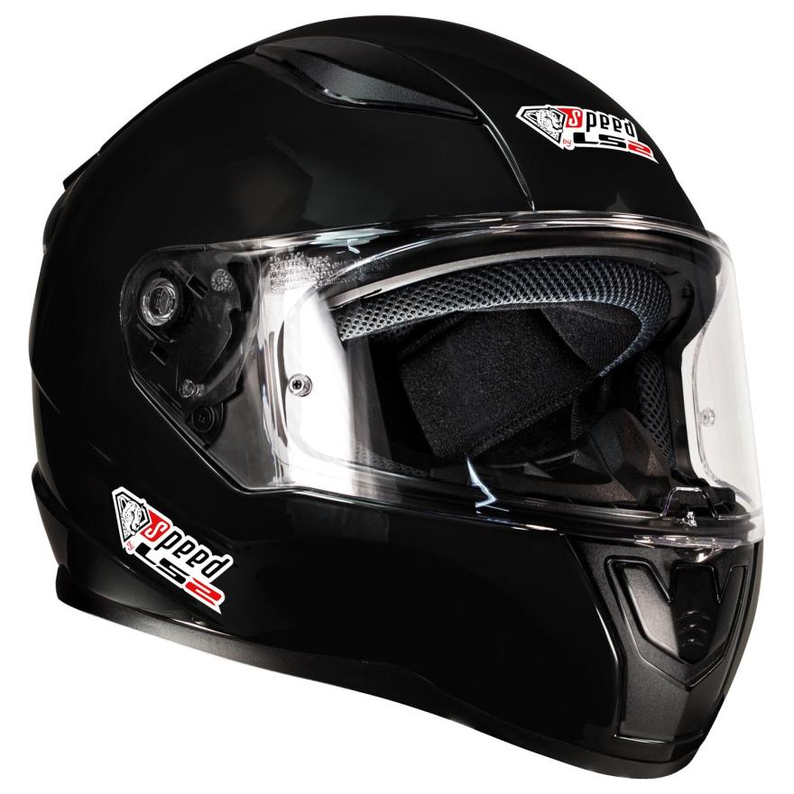 LS2 Helmet FF353 Rapid II Speed Black Gloss