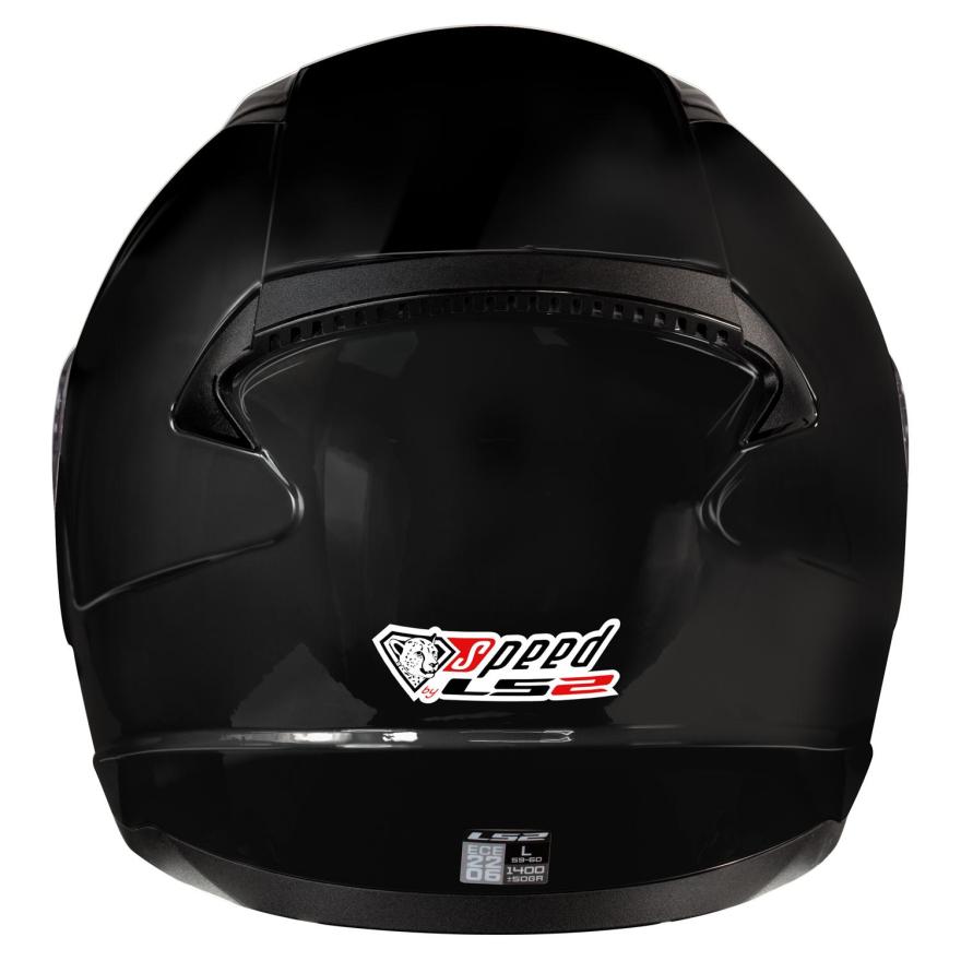 LS2 Helmet FF353 Rapid II Speed Black Gloss