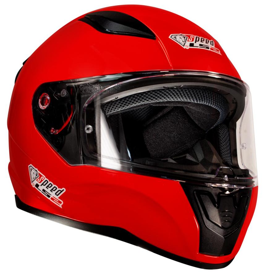 LS2 Helmet FF353 Rapid II Speed Red