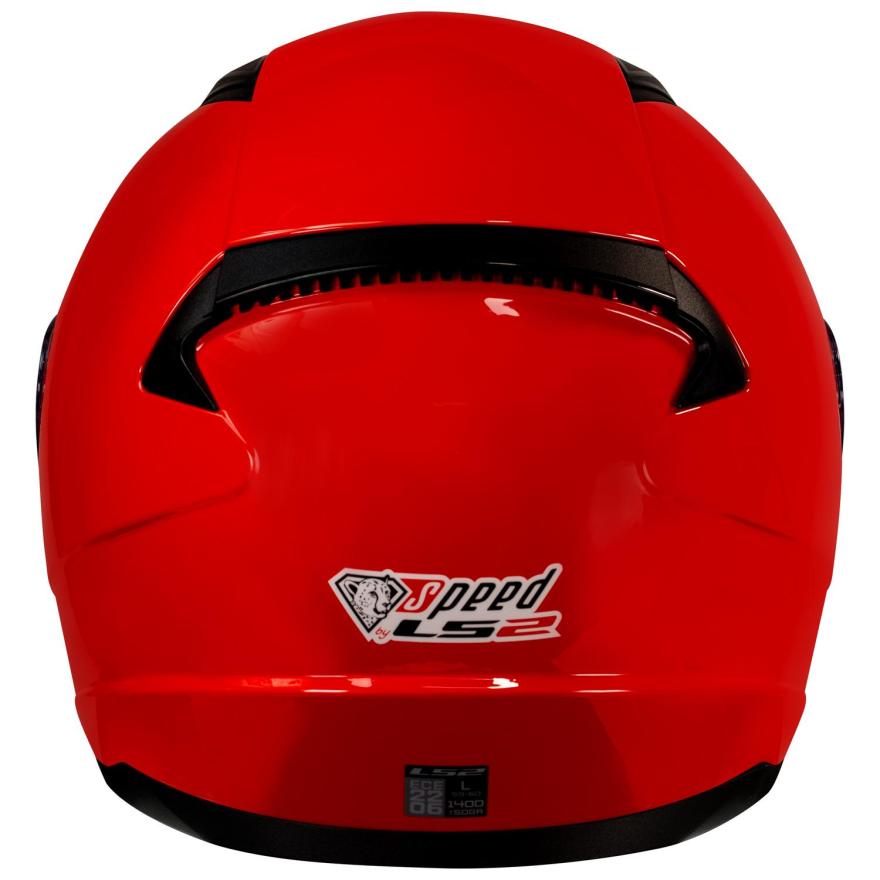 LS2 Helmet FF353 Rapid II Speed Red