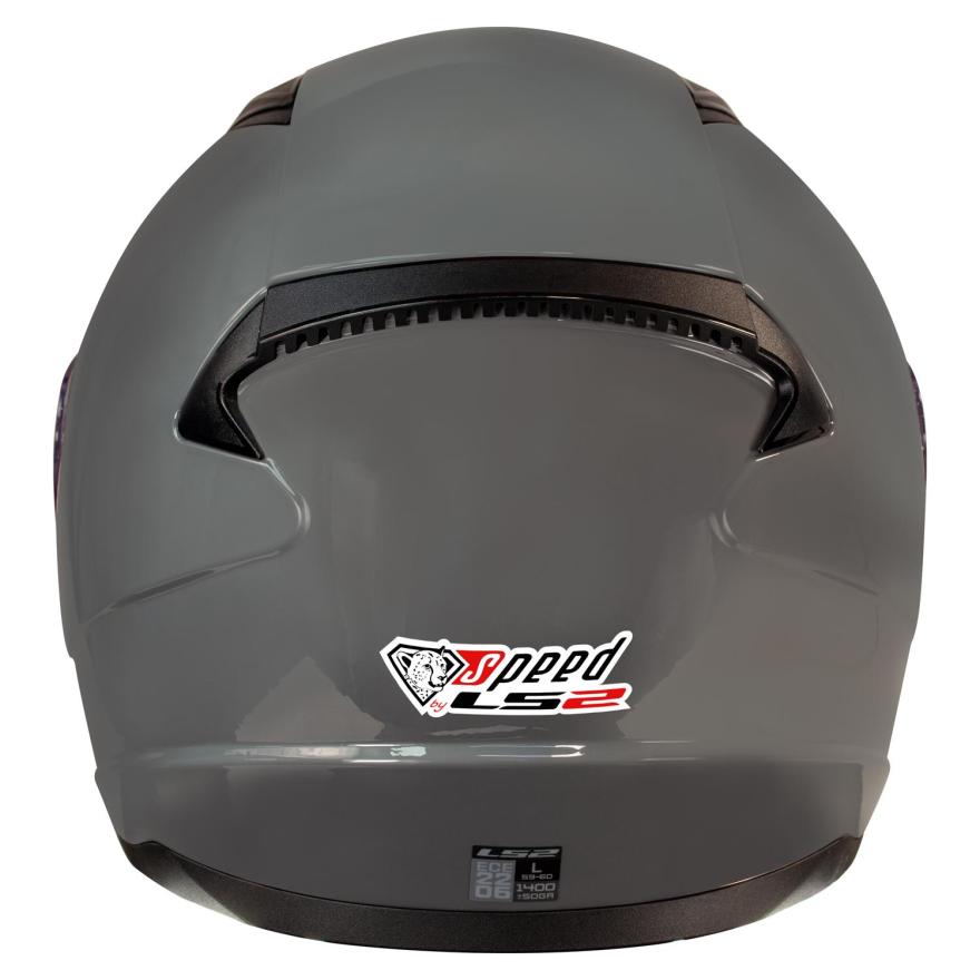 LS2 Helmet FF353 Rapid II Speed Gray