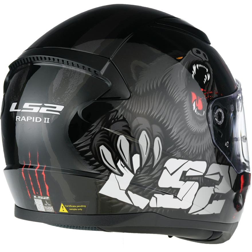 LS2 Helmet FF353 Rapid II Claw